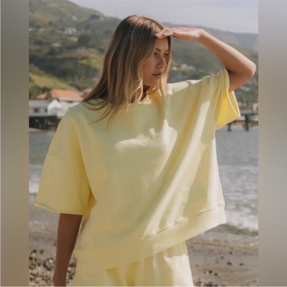 Daily Drills Light Yellow Women's Sweatshirt
